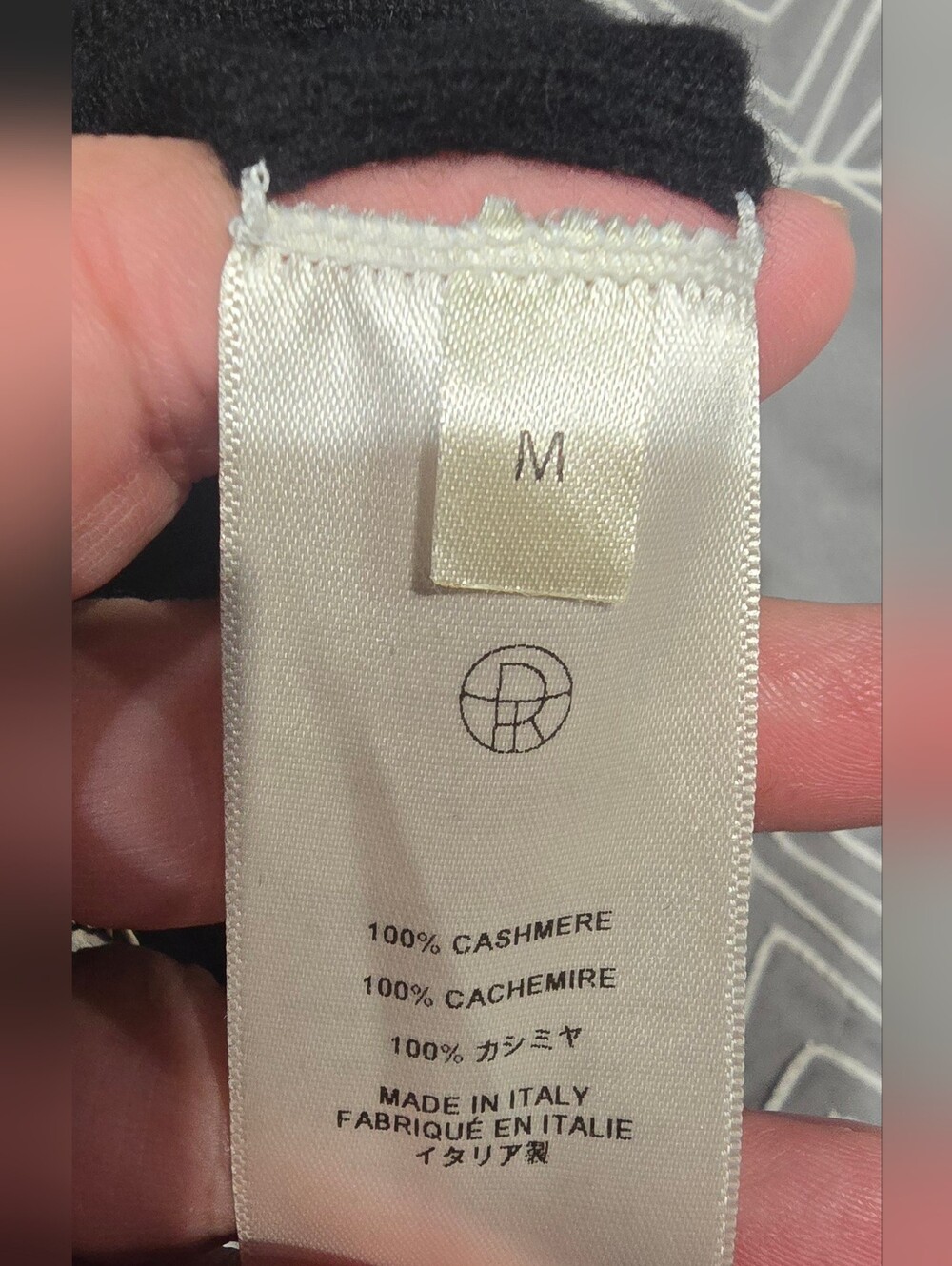 The Row Balham Cashmere Sweater Vest In Black Size Medium - Picture 6 of 7